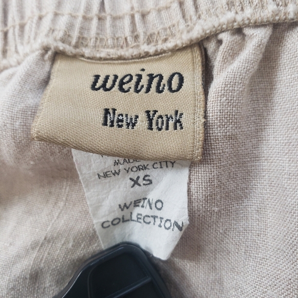 Boutique linen weino New York midi/maxi skirt xs-m - Picture 3 of 9